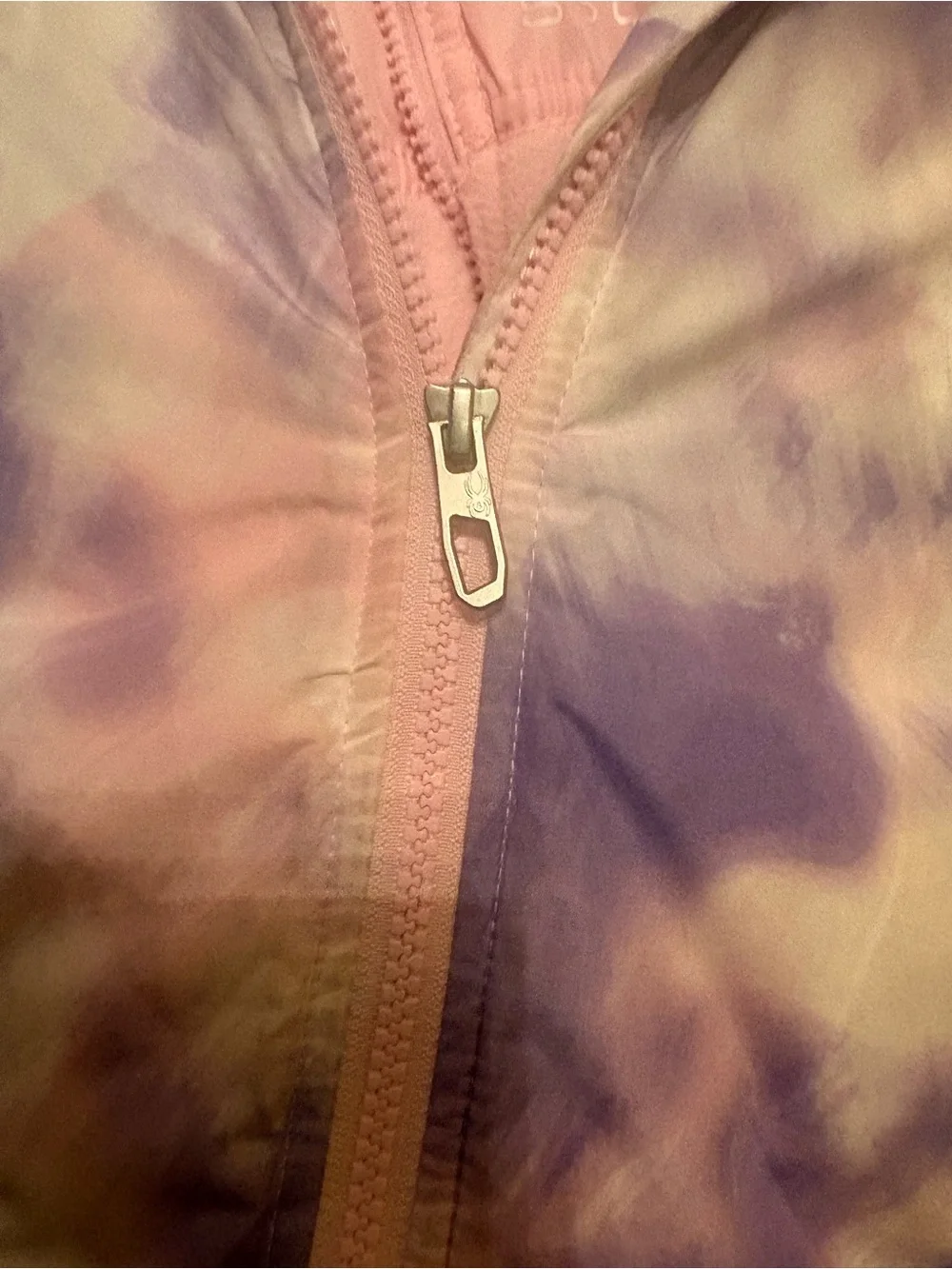 Spyder Girls Pink Purple Tie-Dye Snow Jacket and Bib Pants